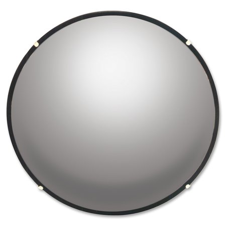 SEE ALL Round Glass Convex Mirror, 18", Adjustable Brackets SEEN18